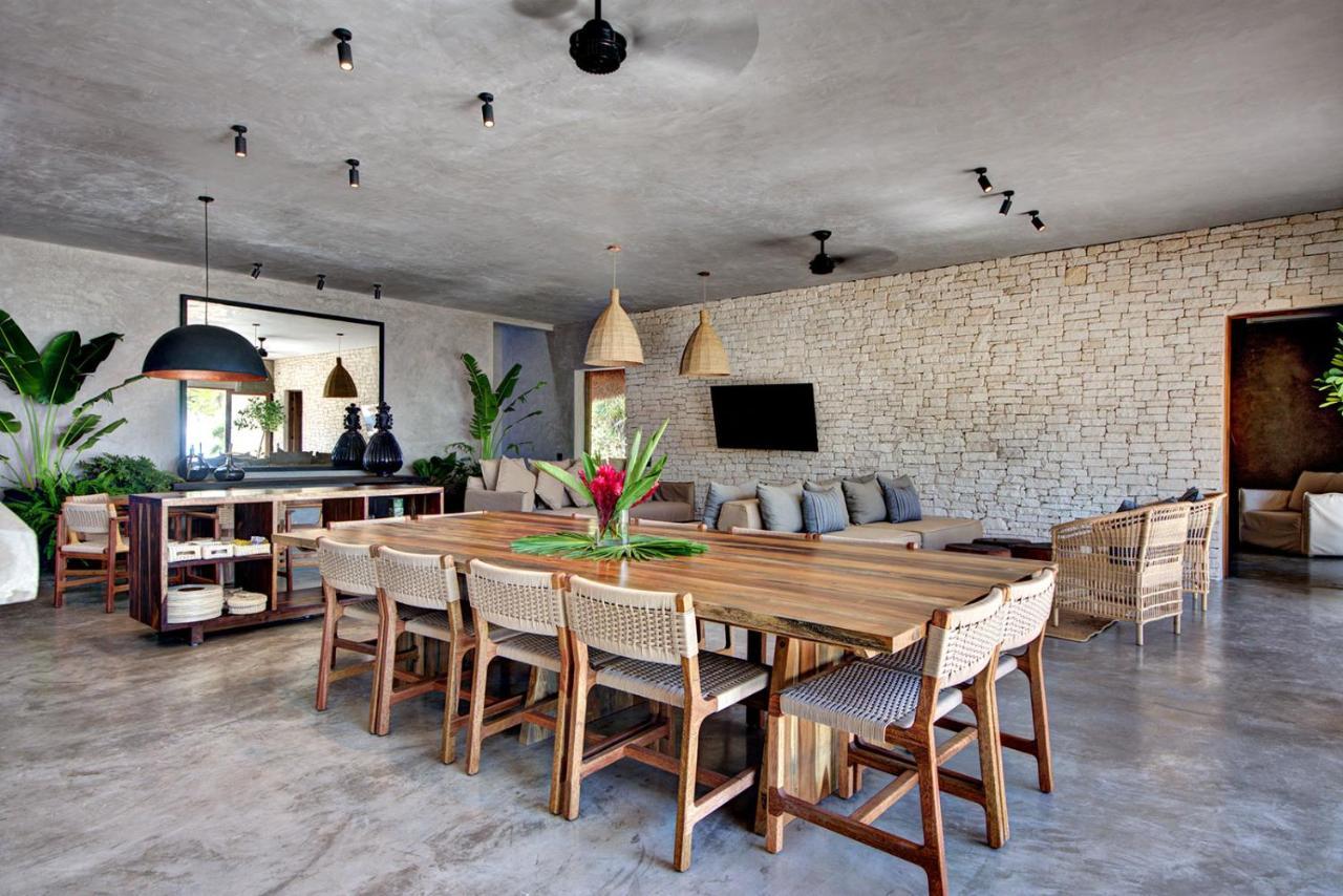Beachfront Villa In Tankah Bay Tulum Ngoại thất bức ảnh