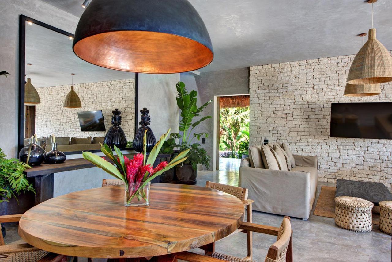 Beachfront Villa In Tankah Bay Tulum Ngoại thất bức ảnh