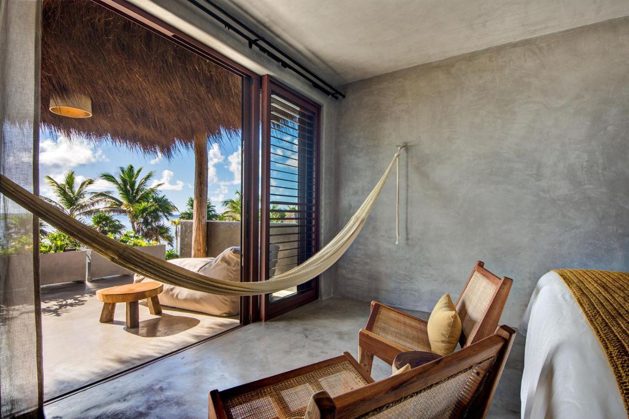 Beachfront Villa In Tankah Bay Tulum Ngoại thất bức ảnh
